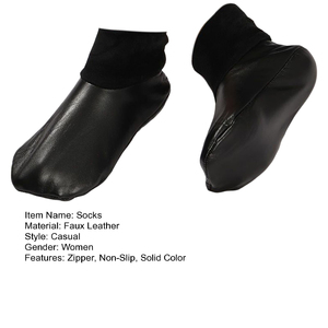 Calcetines de cuero de invierno para hombre antideslizantes transpirables más vendidos, colores personalizados suaves cómodos de alta calidad - Product Image 3