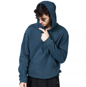 Sweats à capuche d'hiver pour hommes - Doublure en polaire chaude, douce, respirante, coutures solides, look moderne, coupe confortable, 100% coton, personnalisable - Product Image 1