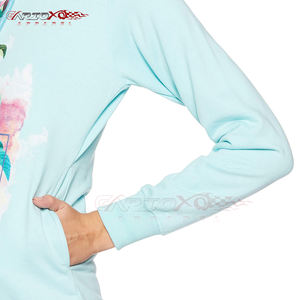 Sudadera con capucha transpirable con gráfico para mujer con aspecto estampado elegante y tela ligera cómoda Sudadera con capucha transpirable para mujer - Product Image 5