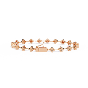 Bracelet en or 18 carats avec un magnifique diamant cultivé en laboratoire, élégants bracelets et joncs en diamant - Product Image 3