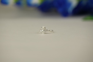 Anillo de diamante cultivado en laboratorio Premium 2 quilates corte redondo VS1 claridad IGI SGL certificado Oro rosa oro plata proveedor mayorista - Product Image 5