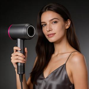 Secador de Pelo Iónico Profesional, Motor sin Escobillas de Alta Velocidad, Tecnología de Iones Negativos, Control Inteligente de Temperatura, Funcionamiento Silencioso - Product Image 3