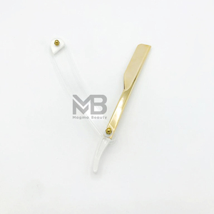 Cuchillas de afeitar manuales de plástico transparente de acero inoxidable, fácil de usar, portátil, asequible - Product Image 3