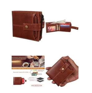 Top Selling Elegant New Arrival Short Leather Wallets Nylon Lining Fashionable Corporate Business Promotional Gift Set Wholesale - Product Image 2