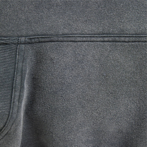 Sudadera con capucha de invierno de 400 Gsm de algodón pesado para hombre, Jersey lavado Vintage nuevo personalizado con ajuste cuadrado bordado y sin cuerda - Product Image 5