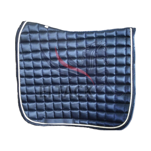 Selle de cheval en satin de qualité supérieure, douce, brillante, matelassée, couleurs personnalisées disponibles - Product Image 1