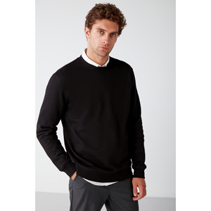 เสื้อสเวตเชิ้ตคอกลมทรงปกติผ้าเนื้อนุ่มพิเศษสำหรับผู้ชาย GRIMELANGE Travis - Product Image 2