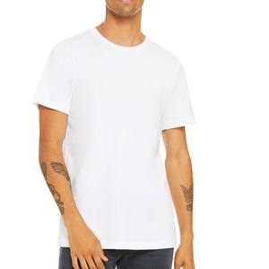 Bella Canvas 3001cvc วัสดุเสื้อยืด/การออกแบบที่กำหนดเองพิมพ์หน้าจอของคุณเองโลโก้เสื้อยืด - Product Image 3