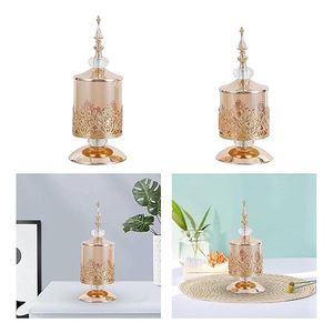 Home Christmas Luxury Space Valentine Custom Party Gifts <b>Food</b> Storage <b>Jars</b> Borosilicate Glass Canisters with Airtight Bamboo - Product Image 5