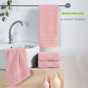 Custom 100% Turkish Cotton 4-Piece <b>Bath</b> <b>Set</b> Quick-Dry Soft Woven Face Hand <b>Towels</b> Eco-Friendly Home Bathroom Shower Gift <b>Towel</b> - Product Image 2