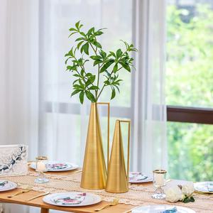 Black Color Metal <b>Vase</b> Timeless Metal Decor Customizable Flower <b>Vase</b> Personalized Elegant <b>Vase</b> for Home & Office - Product Image 2