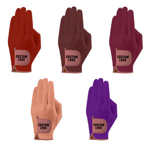 Acheter Qualité Premium Meilleure Vente Main Gauche Adulte Gants De Golf Logo Personnalisé Élégant En Peau De Mouton Multi Couleurs Gants De Golf - Product Image 4