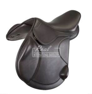 Selle de dressage de style anglais haut de gamme confort ultra doux cuir pleine fleur de haute qualité couleurs personnalisées réel - Product Image 3