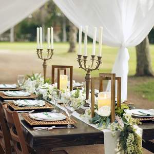 Wedding Lantern Centerpiece Lantern <b>Candle</b> Holder for Table <b>Set</b> of 2 Rotate Wood Lantern Decorative Wedding Center - Product Image 3