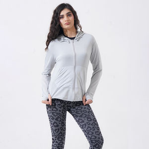 Sudaderas con capucha personalizadas para mujer, sudaderas tejidas e impresas de alta calidad para otoño primavera invierno con logotipo de insignia frontal personalizado - Product Image 1