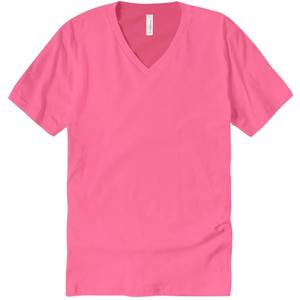 Bella + Canvas manga corta Unisex cuello en V Jersey camisetas Bella Canvas 3005 Unisex Jersey manga corta cuello en V camiseta - Product Image 4