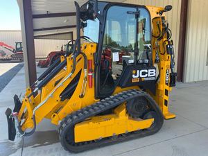 Chargeuse compacte JCB 1CX 3 tonnes charge nominale roue/chenille Mini pelle rétrocaveuse godet avant pompe-entraînement machine robuste - Product Image 2