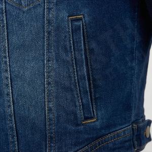 Women Clothing Korean Style Retro Pocket Ripped Denim Short Jacket Stylish Outerwear Casual Streetwear Top Customized Color - Product Image 5