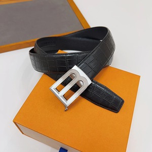 Cinturón de piel de vaca de doble cara para hombre, hebilla de acero inoxidable, para jóvenes de mediana edad - Product Image 2