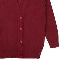 Cárdigan de Punto Unisex para Otoño, Suave, Cálido, Transpirable, de Secado Rápido, con Diseños de Parches, Suéter Escolar para Niños y Adultos, Venta al Por Mayor