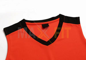 Uniforme de maillot de basket-ball personnalisé en polyester d'entraînement professionnel de haute qualité par MAXFIT ENTERPRISES - Product Image 5