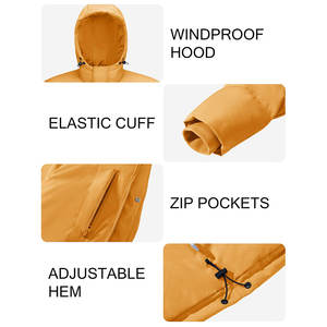 Chaquetas acolchadas de moda de invierno de diferentes colores Chaqueta acolchada de poliéster cálida de invierno de nuevo diseño para exteriores para hombres, chaquetas para hombres - Product Image 5