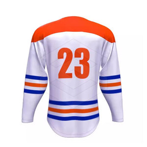 Camiseta de hockey sobre hielo de manga larga de estilo diferente Jersey de hockey sobre hielo de buena calidad a la venta Jersey de mejor Material - Product Image 2