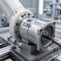 Support de moteur en aluminium usiné CNC sur mesure pour la robotique, l'automatisation et l'équipement industriel de précision