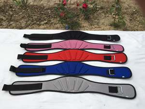 Cinturón de ajuste cruzado autoblocante, cinturones de entrenamiento de pesas de neopreno para levantamiento de pesas de alta resistencia, nailon, Fitness, gimnasio, entrenamiento, bloqueo rápido - Product Image 3