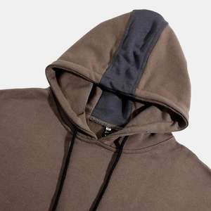 Vente en gros Fabricant de sweats à capuche 220GSM Sweat à capuche unisexe coloré imprimé en tissu polaire - Product Image 3