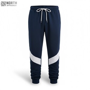 Haute qualité 500 Gsm poids lourd hiver couleur unie Sublimation 100% coton survêtement meilleure vente vêtements de sport survêtement pour hommes - Product Image 6