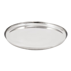 Plateau à nourriture en acier inoxydable, plat à thali, vaisselle en acier inoxydable, plateau à thali en acier inoxydable au Royaume-Uni, plaque à thali - Product Image 2