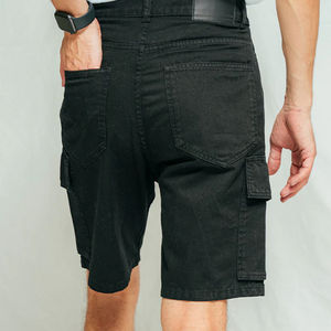 Proveedor de Shorts de Mezclilla Personalizados OEM de Pakistán para Hombre, Diseño Ligero y Elástico para Verano y Moda Urbana - Product Image 5