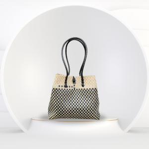 Wholesale Eco-Friendly Premium <b>Women's</b> <b>Handbag</b> Handmade Recycled Plastic Material Weaving for Adults From Indonesia - Product Image 1