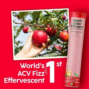 Compresse Effervescenti ACV, <span class=keywords><strong>Aceto</strong></span> di Mele Senza Zucchero, Supporta la Digestione, Controllo dell'Appetito, Bevanda Quotidiana per il Benessere - Product Image 2