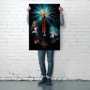 โปสเตอร์อนิเมะเดธโน้ต ดูโอ สำหรับแฟนๆ ของซีรีส์มังงะญี่ปุ่นชื่อดัง - Product Image 5