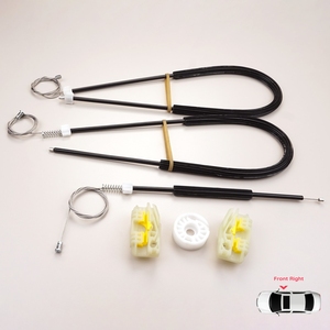 BWR 816 Kit de reparación de regulador de ventana puerta delantera derecha 6J4837402 para Seat Ibiza MK4 5 puertas 20082016 Bross Auto Parts - Product Image 1