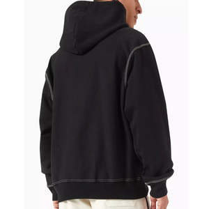 2024 Unisex de gran tamaño Drop Shoulder Hoodie Longitud regular Cropped Boxy Loose Fit Custom Logo ODM Supply para invierno - Product Image 2