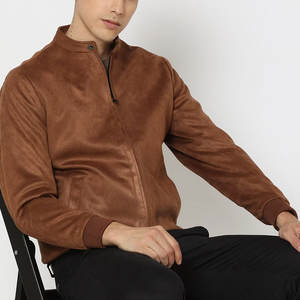 Colección de Invierno, Chaqueta de Gamuza de Alta Calidad para Hombre, Chaqueta de Cuero Vacuno Original, Chaqueta de Cuero de Gamuza para Hombre - Product Image 4