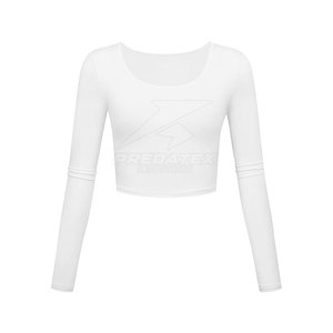 Tops Cortos Casuales Ecológicos para Mujer con Diseño y Talla Personalizados, Color Personalizado, Ajuste Cómodo, Material 100% Algodón - Product Image 1