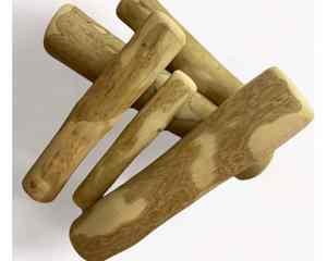 Jouet naturel pour chien en bois de café écologique fabriqué au Vietnam avec texture sûre pour toutes les tailles prêt à expédier 99GD - Product Image 6