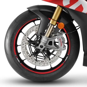 Kit de rayas adhesivas para Aprilia RSV4 17 Moto CERCHI Tuning Stickers Compatible con accesorios de motocicleta - Product Image 2