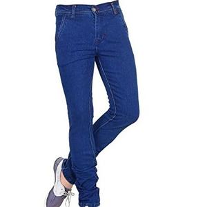 Pantalon en jean décontracté respirant streetwear vintage coupe régulière multi-poches pour homme - Product Image 3
