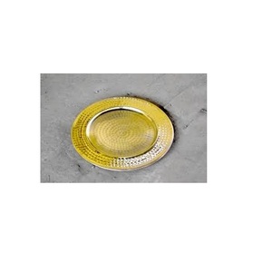 Assiette de charge en métal élégante et élégante ustensiles de cuisine plats de service assiettes de vaisselle pour fête mariage maison et hôtel - Product Image 2