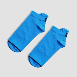 Chaussettes de sport Endura Gym pour hommes et femmes, bleu rayé, 100% coton, sportives, automne, antibactériennes, résistantes à la transpiration, personnalisables - Product Image 2