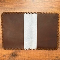 Personnalisé luxe 100% peau de vache livre manches haute qualité en cuir véritable Bible couverture à la main journaux voyage écriture cahier