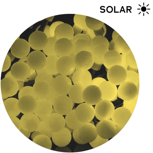 6,5 m. Luci solari a stringa con 30 LED, 8 funzioni, bianco caldo (Electro DH 79.760/6.5/CAL) - Product Image 1