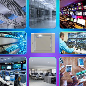 ตู้เครือข่าย Extralink ตู้นับติดผนัง 12U 12HE 15U 15HE 18U 18HE 600x450 600x600 สีเทา - Product Image 6