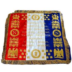Cette image montre le drapeau du bataillon de la Garde impériale des Marines pendant l'Empire de Napoléon. - Product Image 3