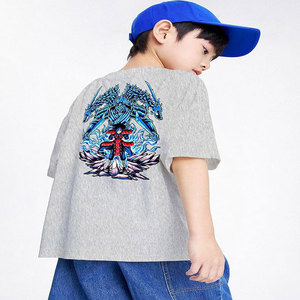 Chemise de marque personnalisée T-shirt en coton épais avec logo personnalisé T-shirts grande taille imprimés en relief 3D T-shirts pour hommes - Product Image 3